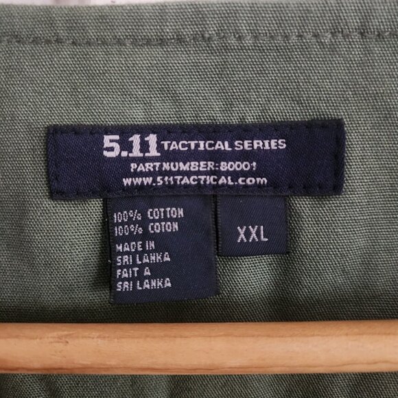 511 Vest Tactical Series 80001 Hunting Cargo Pockets Utility Conceal Mens 2XL - Picture 3 of 6